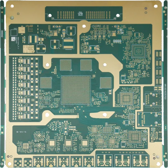 Green PCB Close-Up